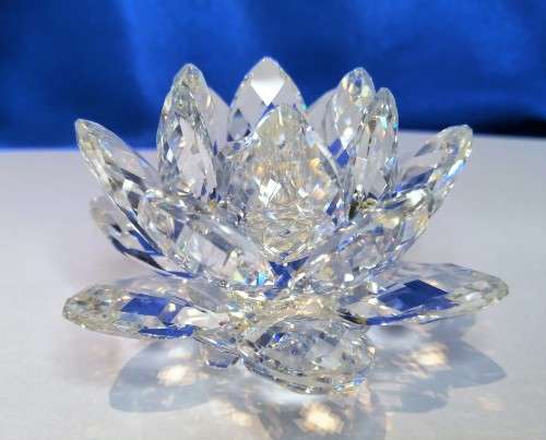 SWAROVSKI WATERLILY CANDLEHOLDER #