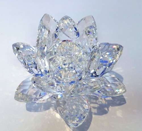 SWAROVSKI WATERLILY CANDLEHOLDER #
