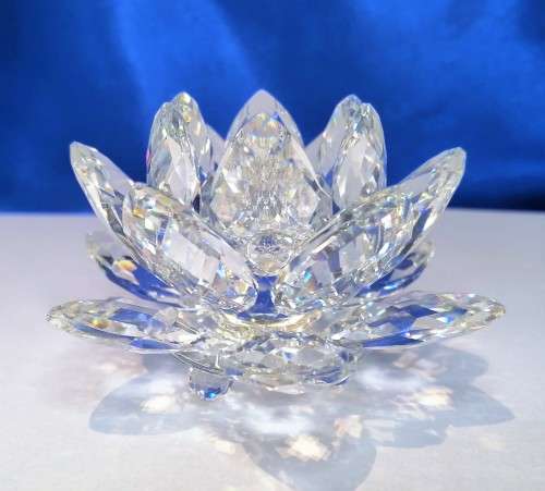 SWAROVSKI WATERLILY CANDLEHOLDER #