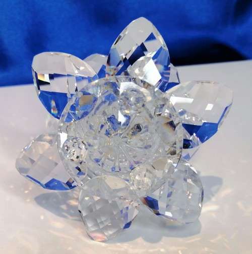 SWAROVSKI WATERLILY CANDLEHOLDER #