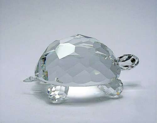 Swarovski Crystal King Turtle Endangered Species 1988