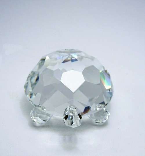 Swarovski Crystal King Turtle Endangered Species 1988