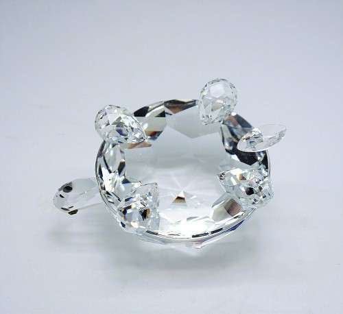 Swarovski Crystal King Turtle Endangered Species 1988