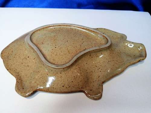 Vintage Pottery Teabag Spoon dish