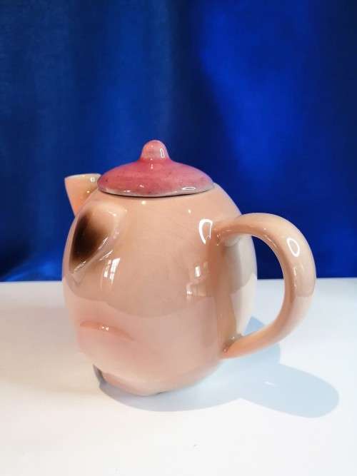 Goebel Pig Lidded Tea - Milk Pot *