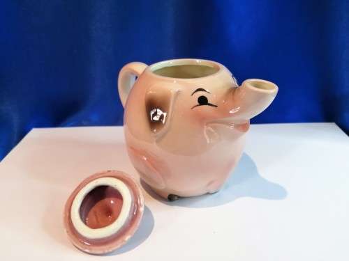 Goebel Pig Lidded Tea - Milk Pot *