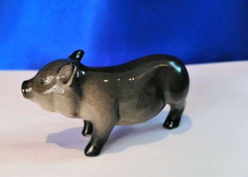 Rare Royal Doulton Vietnamese Pot Bellied Piglet Figurine DA213 #
