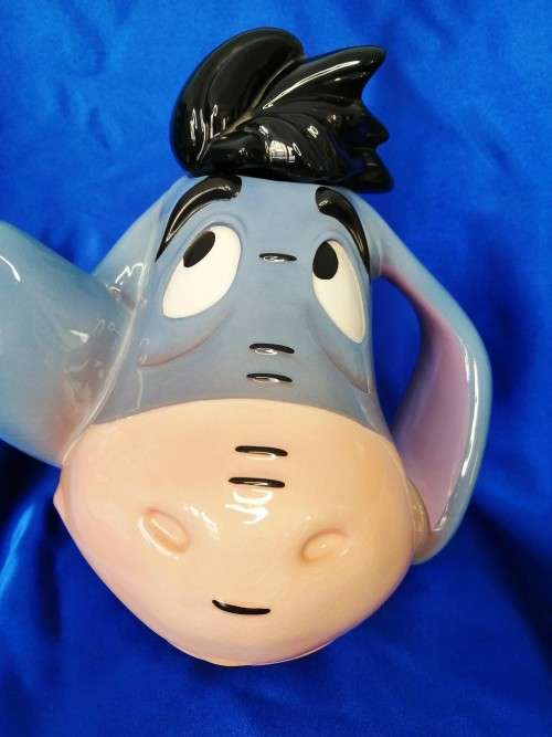 Large Cardew Disney Winnie the Pooh Eeyore 2000 Ceramic Teapot *