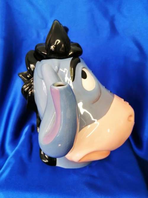 Large Cardew Disney Winnie the Pooh Eeyore 2000 Ceramic Teapot *