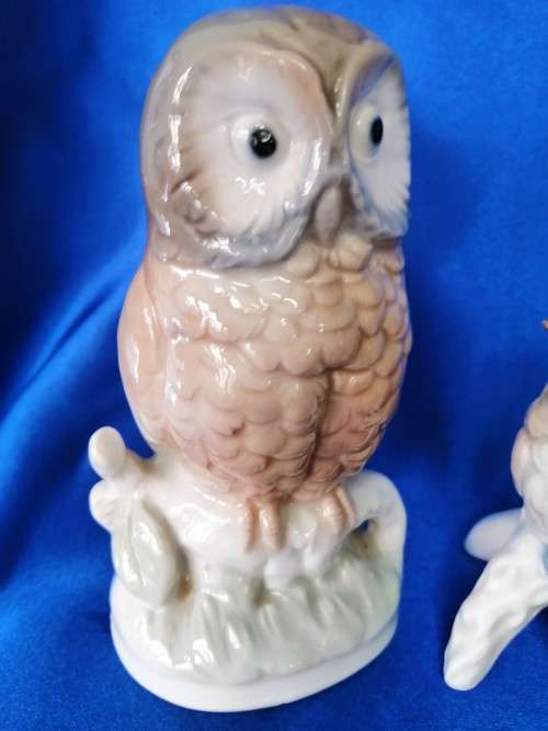 Vintage Cute Owl Figurines