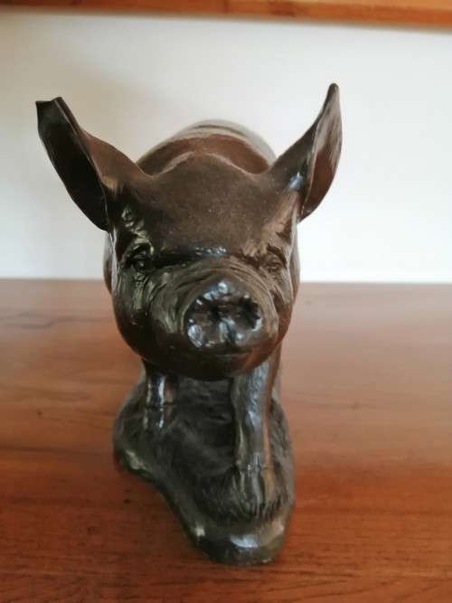 Large Model Casting Pig Statue #