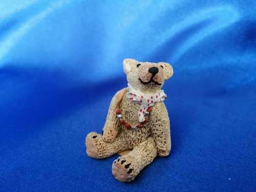 Peter Fagan Colourbox Miniatures Teddy Bear Violet Scotland #