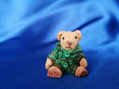Peter Fagan Colourbox Miniatures Teddy Bear Binkie Scotland #