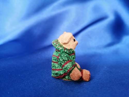 Peter Fagan Colourbox Miniatures Teddy Bear Binkie Scotland #