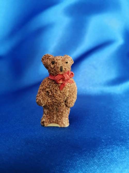 Peter Fagan Colourbox Miniatures Teddy Bear Traveling Ted Scotland #
