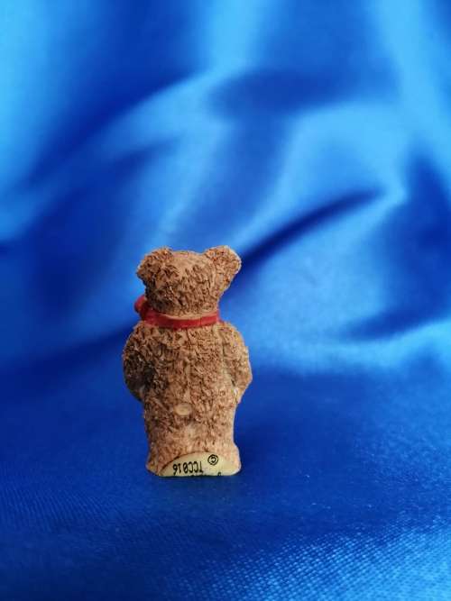 Peter Fagan Colourbox Miniatures Teddy Bear Traveling Ted Scotland #