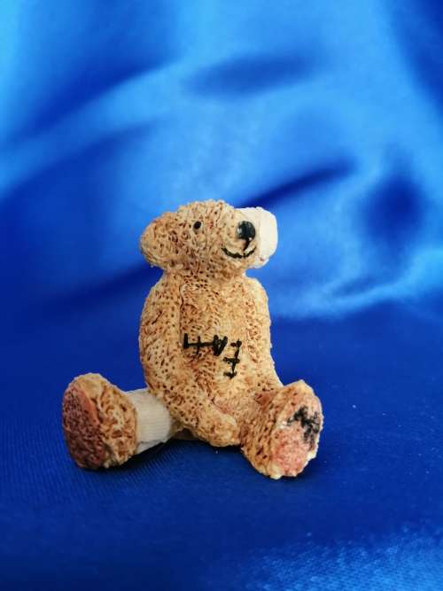 Peter Fagan Colourbox Miniatures Teddy Bear Doc Get Well Scotland #