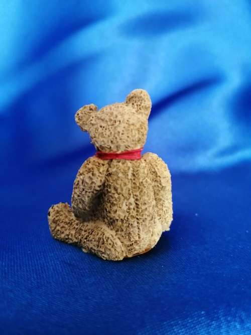 Peter Fagan Colourbox Miniatures Teddy Bear Sarah and Ted Scotland #