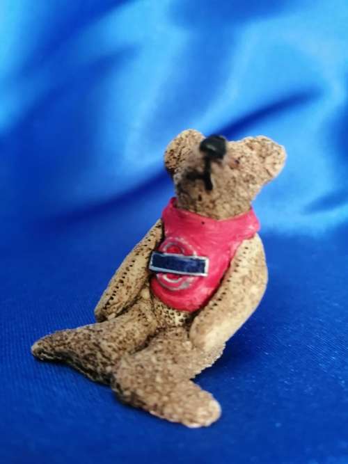 Peter Fagan Colourbox Miniatures Teddy Bear Burt Scotland #
