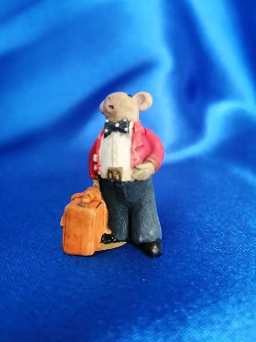 Peter Fagan Colourbox Miniatures Teddy Bear Uncle Williams Visit Scotland #
