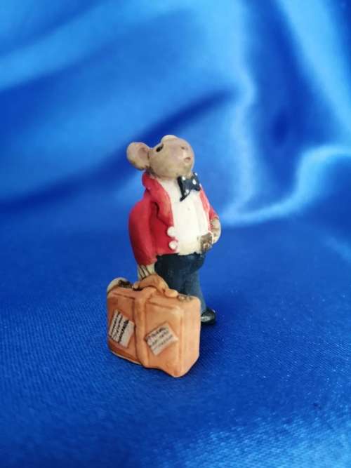 Peter Fagan Colourbox Miniatures Teddy Bear Uncle Williams Visit Scotland #