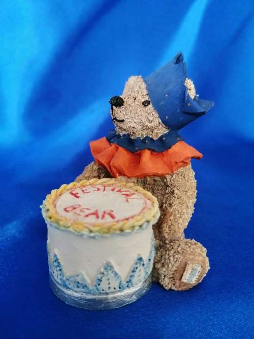 Peter Fagan Colourbox Miniatures Teddy Bear Festival Bear Scotland #