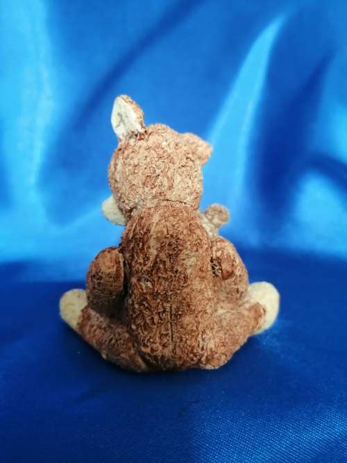 Peter Fagan Colourbox Miniatures Teddy Bear Alex and Dinkie Scotland #