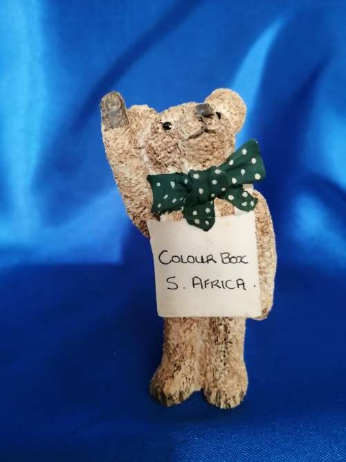 Peter Fagan Colourbox Miniatures Teddy Bear Sonny Scotland #