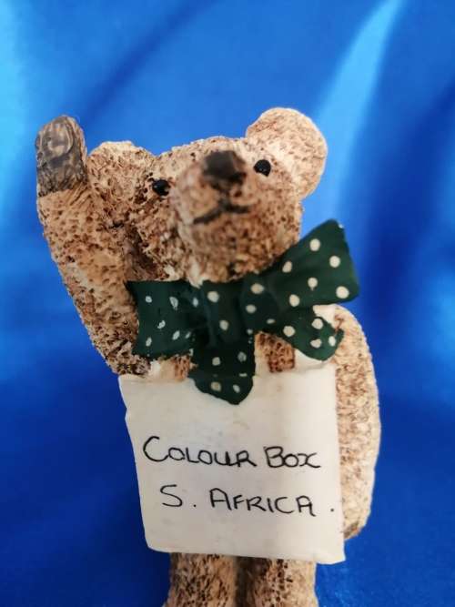 Peter Fagan Colourbox Miniatures Teddy Bear Sonny Scotland #