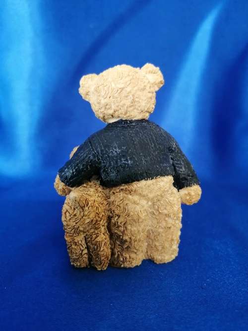 Peter Fagan Colourbox Miniatures Teddy Bear Andy and Duke Dog Scotland #
