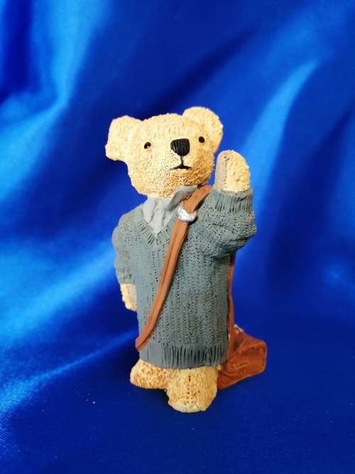 Peter Fagan Colourbox Miniatures Teddy Bear Jimmy Scotland #