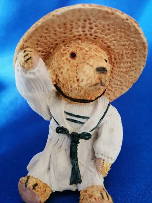 Peter Fagan Colourbox Miniatures Teddy Bear Phillip and Bunny Scotland #