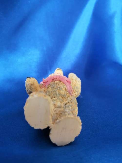 Peter Fagan Colourbox Miniatures Teddy Bear Pink Ribbons Scotland #