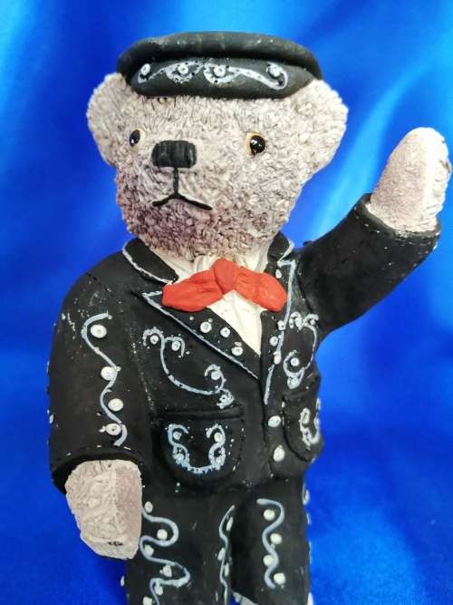 Peter Fagan Colourbox Teddy Bear Pearly King Scotland #