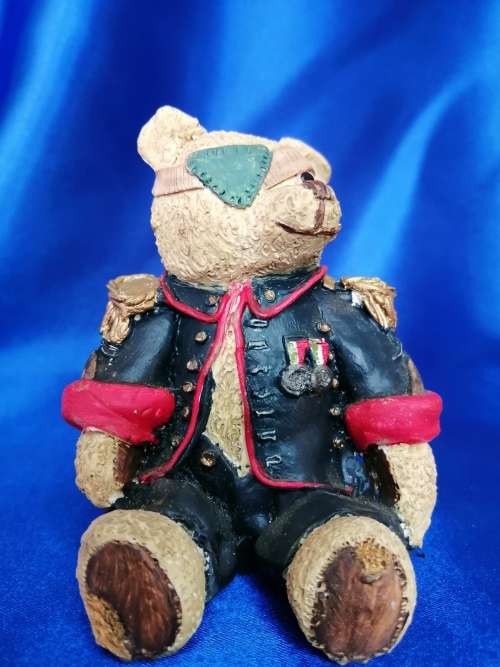 Peter Fagan Colourbox Teddy Bear Captain Arthur Crown Scotland #