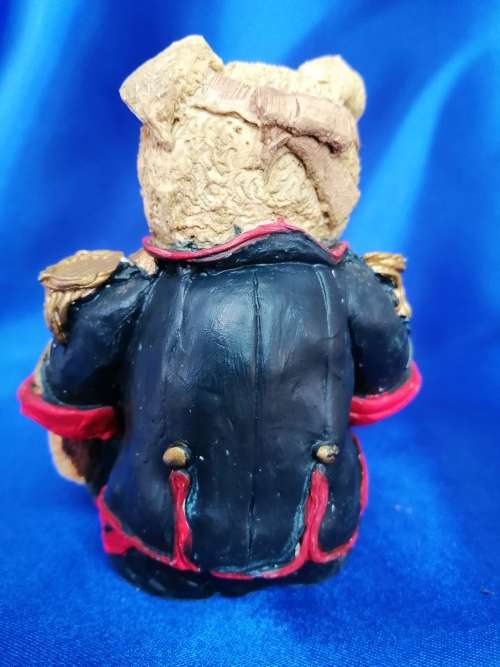 Peter Fagan Colourbox Teddy Bear Captain Arthur Crown Scotland #
