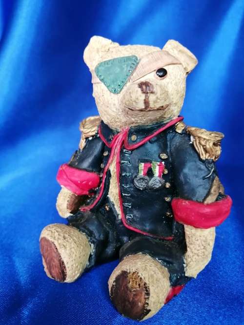 Peter Fagan Colourbox Teddy Bear Captain Arthur Crown Scotland #