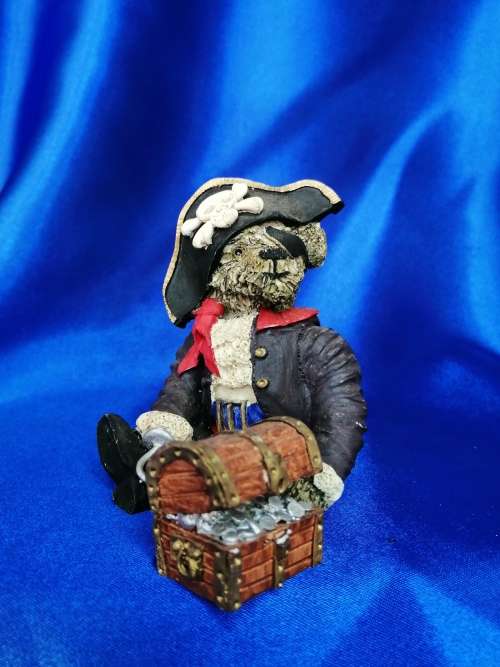 Peter Fagan Colourbox Teddy Bear Pirate Jake Scotland #