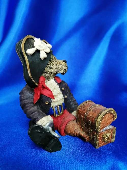 Peter Fagan Colourbox Teddy Bear Pirate Jake Scotland #