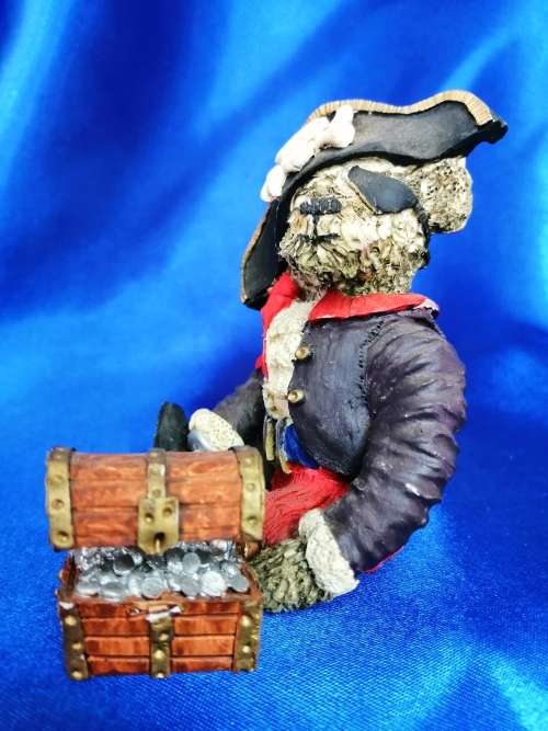 Peter Fagan Colourbox Teddy Bear Pirate Jake Scotland #
