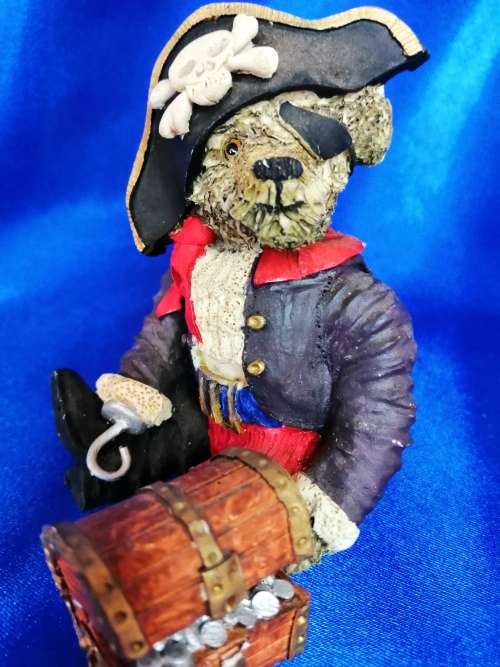 Peter Fagan Colourbox Teddy Bear Pirate Jake Scotland #