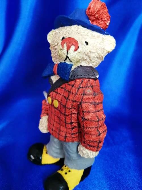 Peter Fagan Colourbox Teddy Bear Clowning Around Scotland #