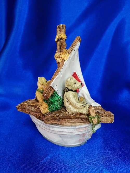Peter Fagan Colourbox Teddy Bear Sail Away Scotland #