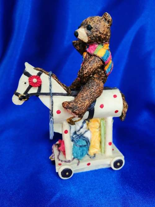 Peter Fagan Colourbox Teddy Bear Rocking Horse Scotland #