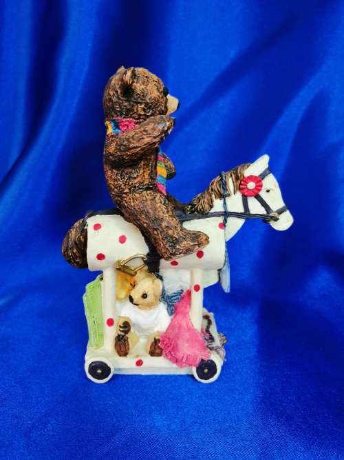 Peter Fagan Colourbox Teddy Bear Rocking Horse Scotland #