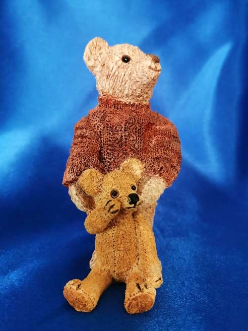 Peter Fagan Colourbox Teddy Bear Jamie and Matthew Scotland