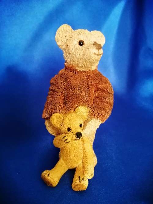 Peter Fagan Colourbox Teddy Bear Jamie and Matthew Scotland