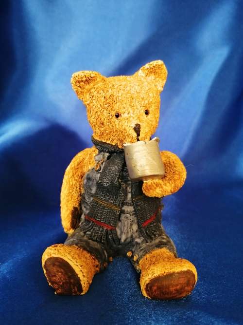Peter Fagan Colourbox Teddy Bear Lenny Scotland #