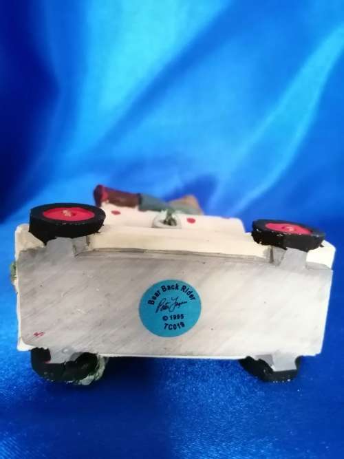 Peter Fagan Colourbox Teddy Bear Back Rider Scotland #