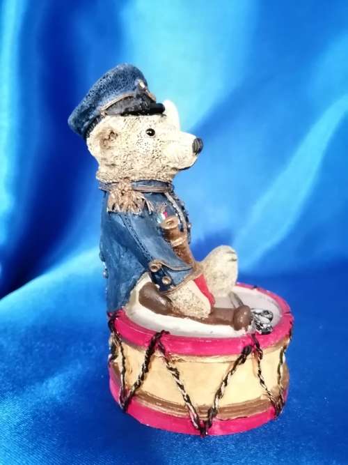 Peter Fagan Colourbox Teddy Bear Captain Fearless Scotland #